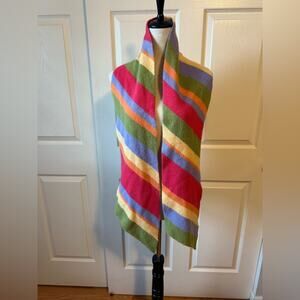 Talbots Vintage Y2K 
Wool Cashmere Blend Knit Scarf